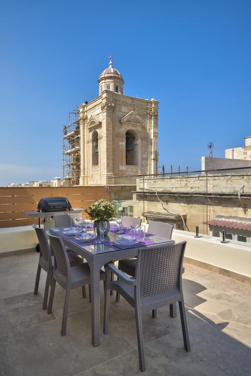 Valletta Luxe 3-Bedroom Duplex Penthouse With Sea View Terrace And Jacuzzi エクステリア 写真